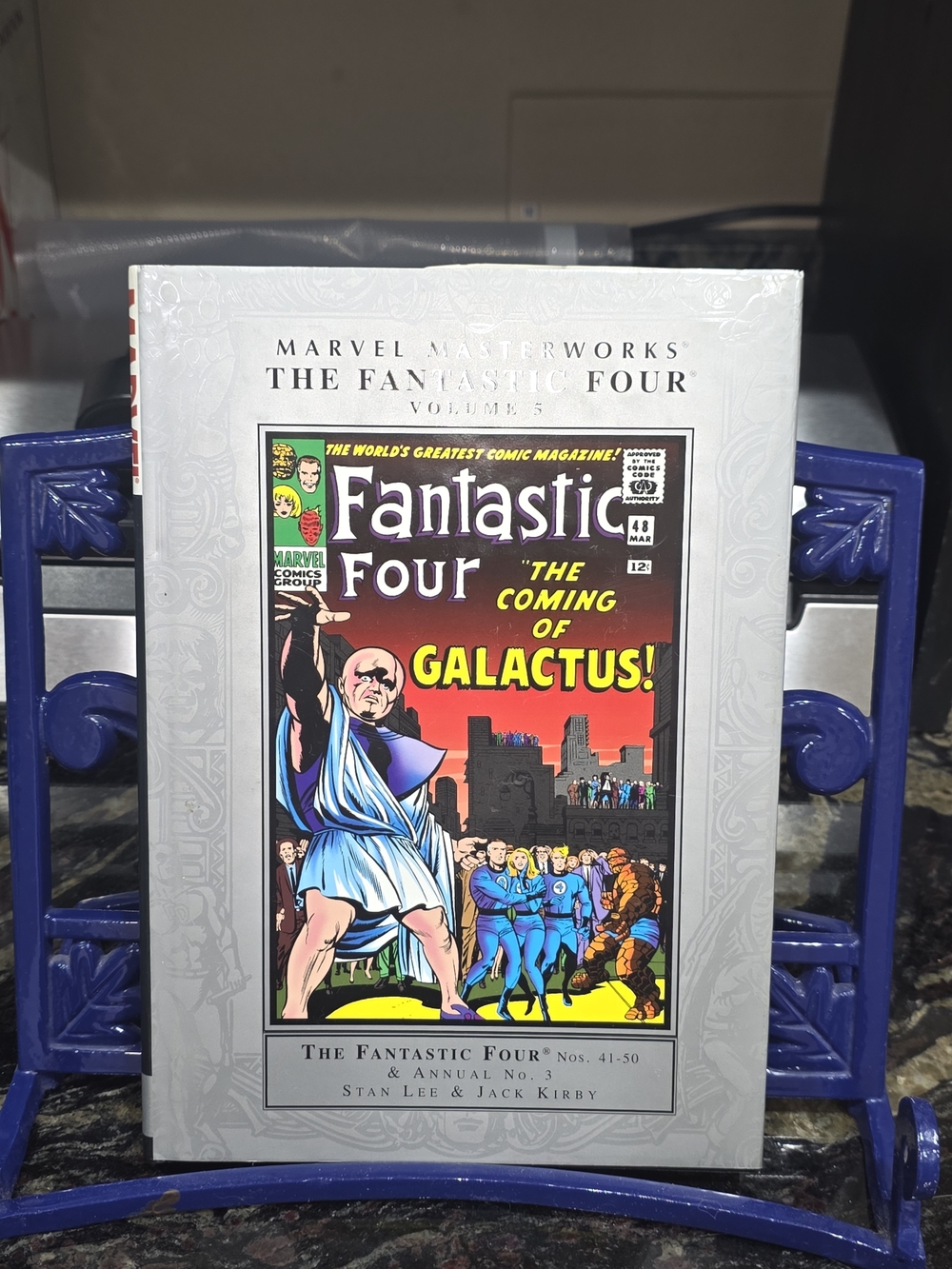 Marvel Fantastic Four Marvel Masterworks Volume 5 - Silver/Multicolor Cover